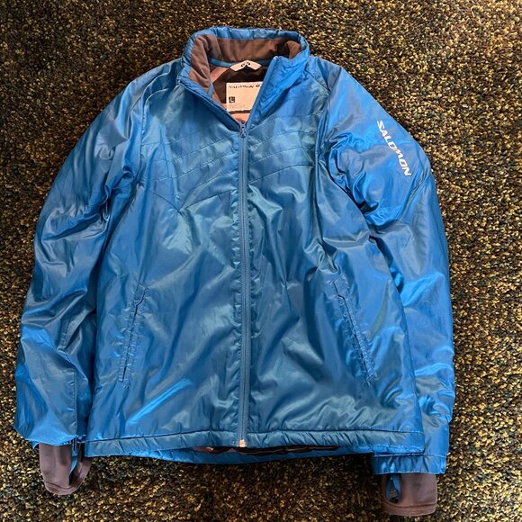 Salomon Clima Pro Storm 20 000 / 20 000 Blue Jacket (L) - Picture 1 of 10